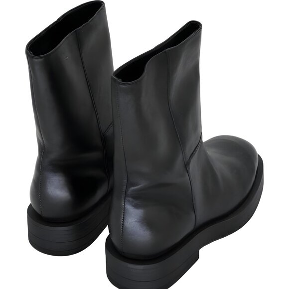 Schutz Jamie Black Round Toe Ankle Boots for Women US 7.5M - Picture 3 of 6